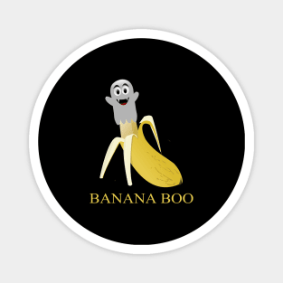 Banana Boo Halloween Witch Party Costume Gift Magnet